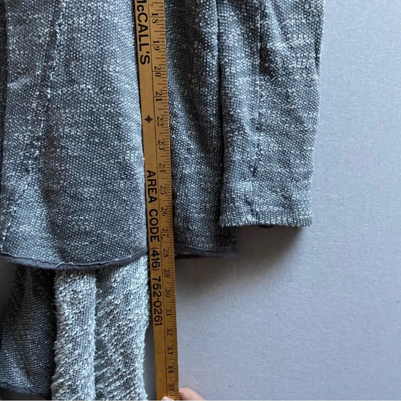 Free People In The Loop Waterfall Cardigan tweed Waterfall Cardigan Size S - Picture 12 of 12